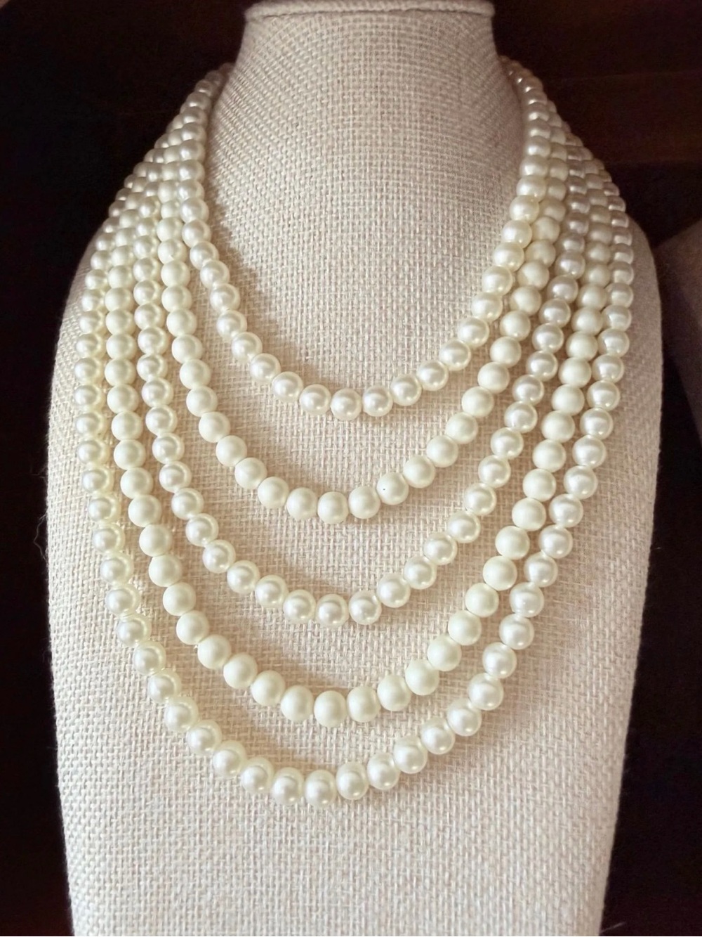 Vintage Signed West Germany Beaded Necklace